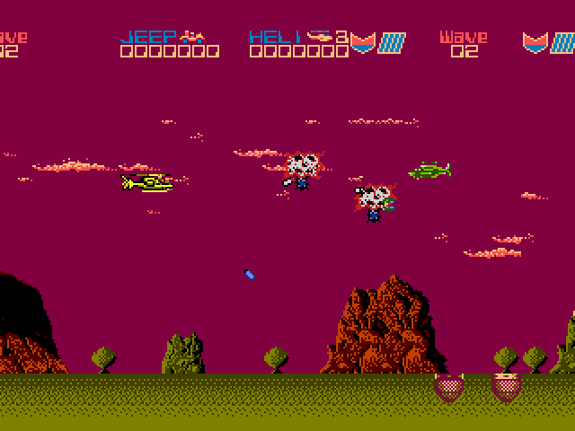 Silkworm [Falcon030] atari screenshot